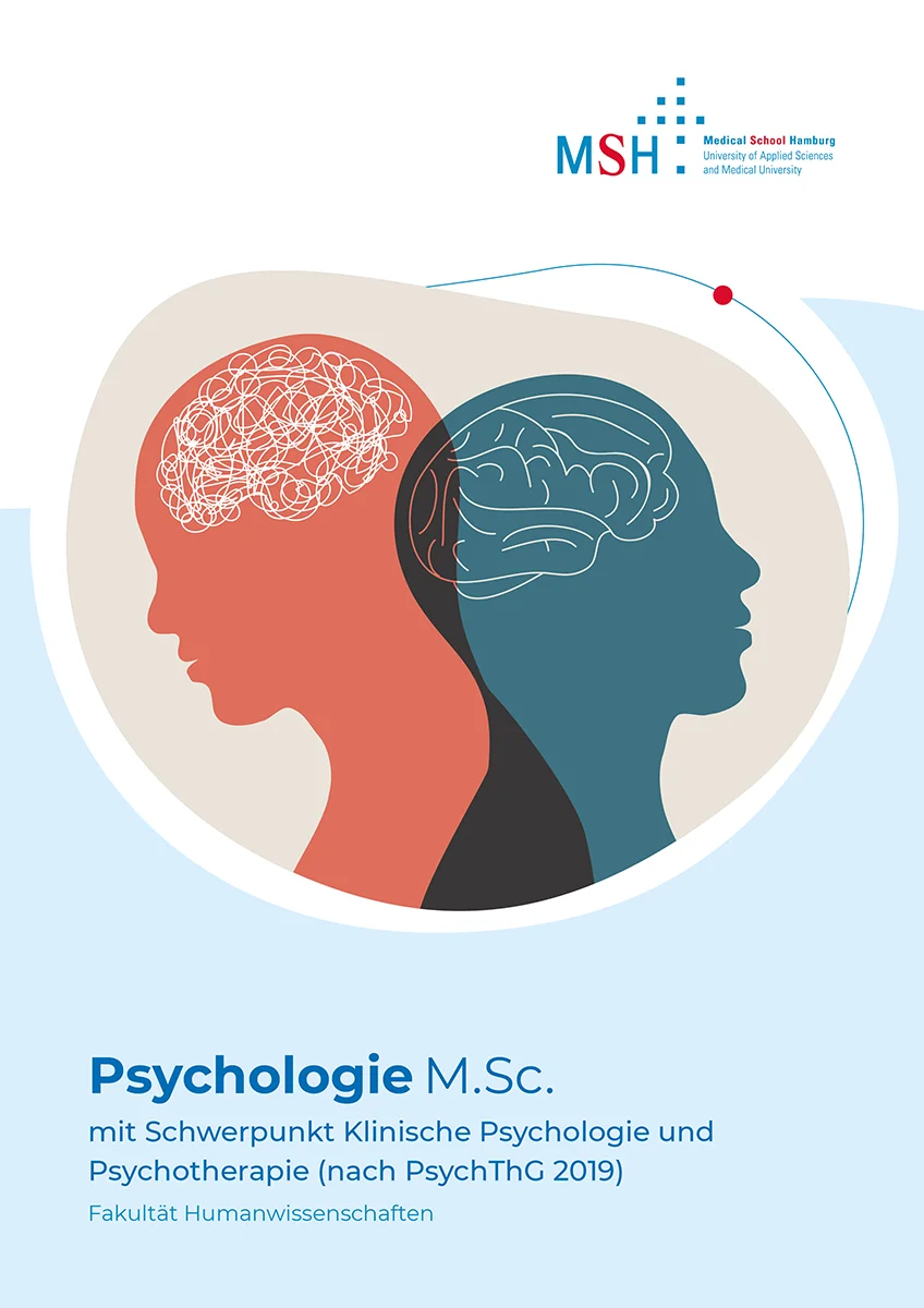 Flyer Master Psychologie mit Schwerpunkt Klinische Psychologie und Psychotherapie (nach PsychThG 2019)